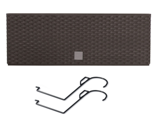 DRC600W Hrantík Rato Case +vklad +háky 58cm hnedý