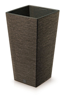 Kvetináč FURU SQUARE 20cm 11,5/5L káva DFSH200W