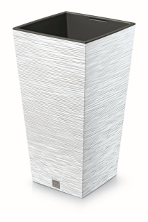 Kvetináč FURU SQUARE 35x66cm 24L biely DFSH350