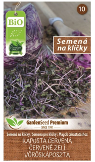 Klíčky Kapusta červená BIO 10g