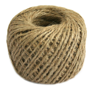 Motuz HEMP, jutový 200 g, hnedý