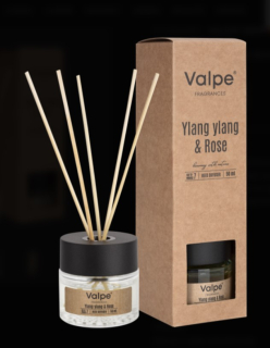 Difuzer 50ml Ylang ylang - Ruža v.21cm pr.6,3cm